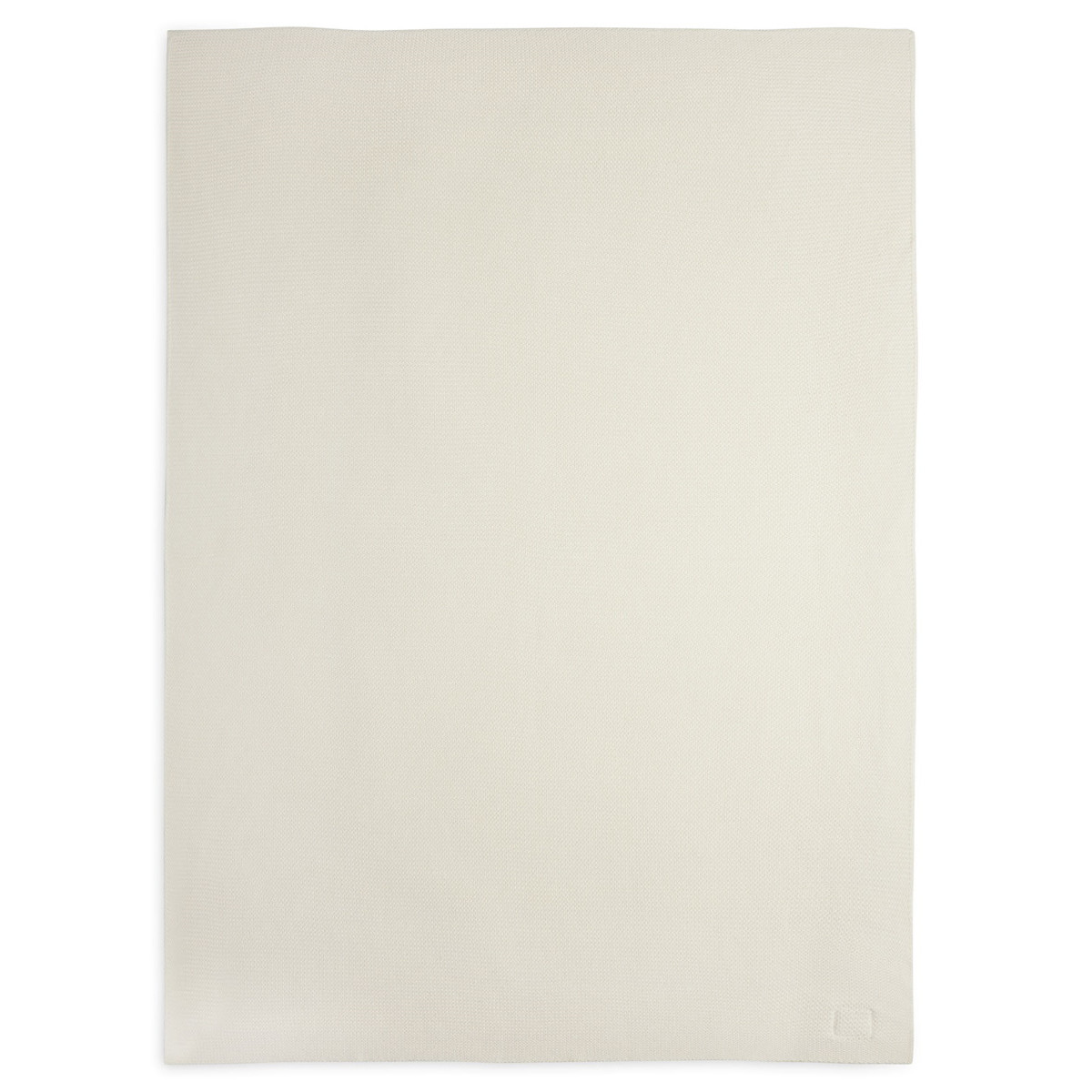 Jollein Basic Knit Ivory 100 x 150  cm Ledikantdeken