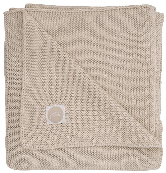 Jollein Basic Knit Nougat 100 x 150 cm Ledikantdeken