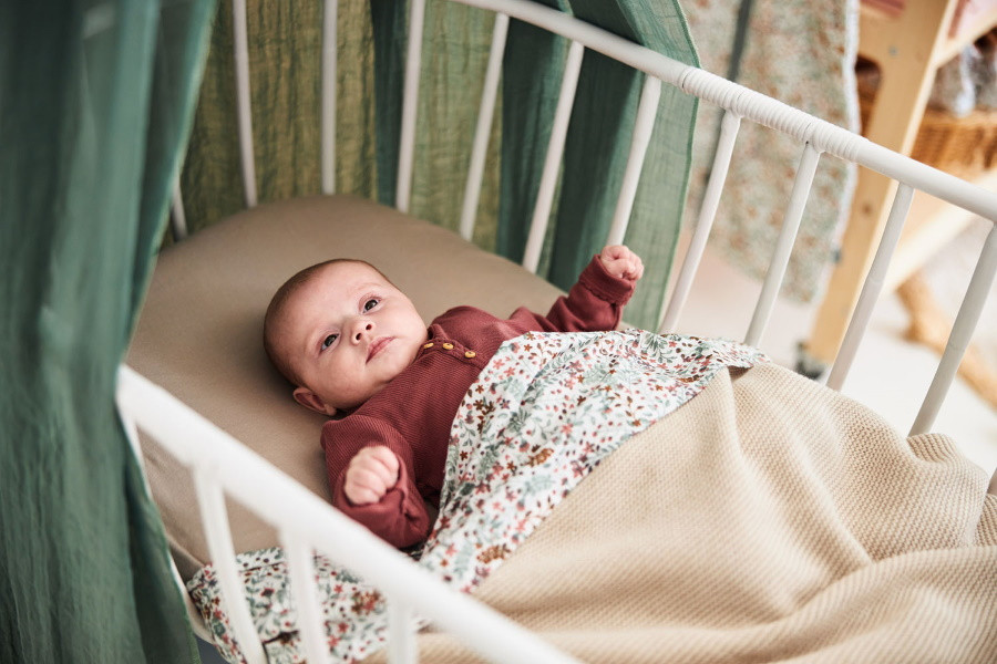 Jollein Basic Knit Nougat 75 x 100 cm Wiegdeken