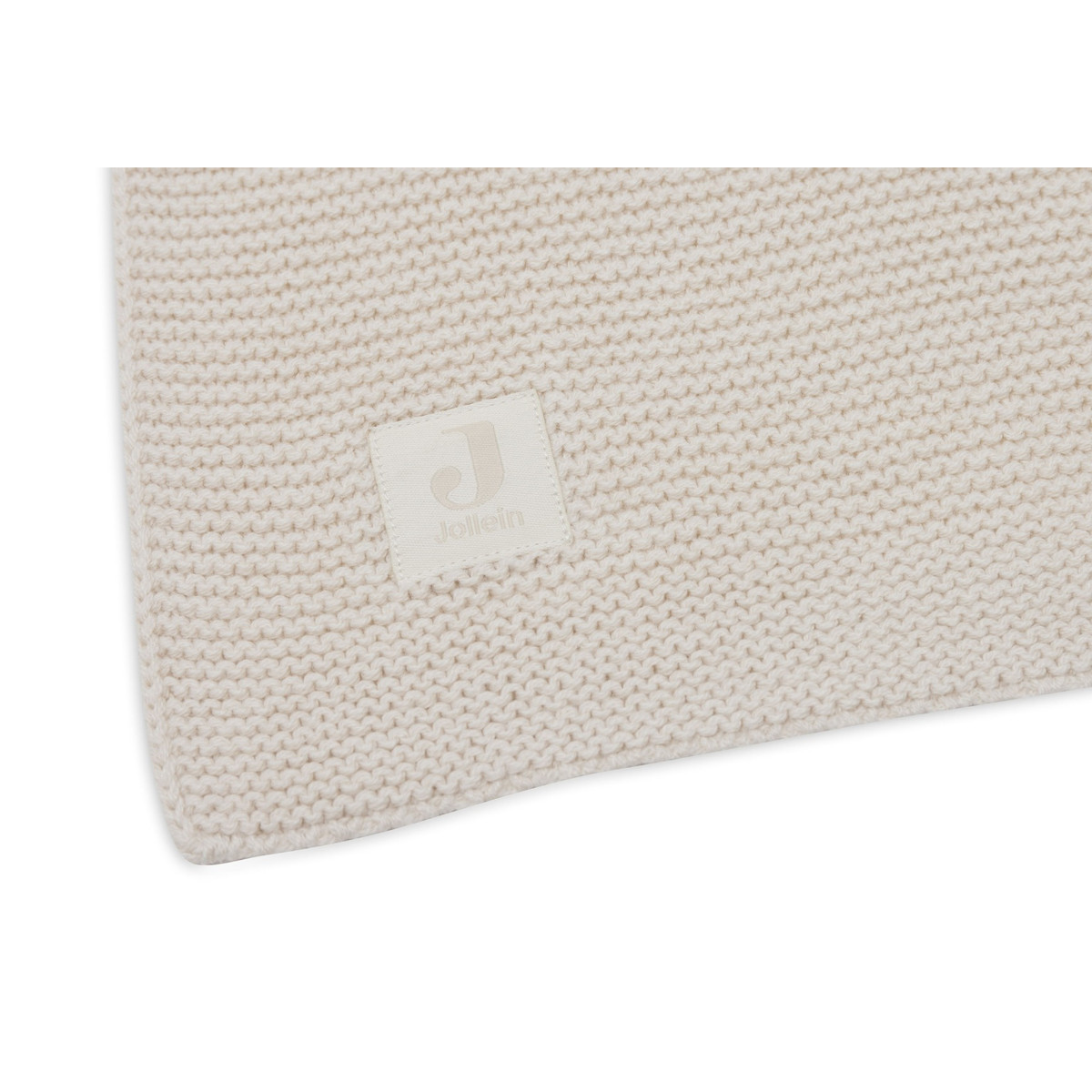 Jollein Basic Knit Oatmeal 100 x 150 cm Ledikantdeken