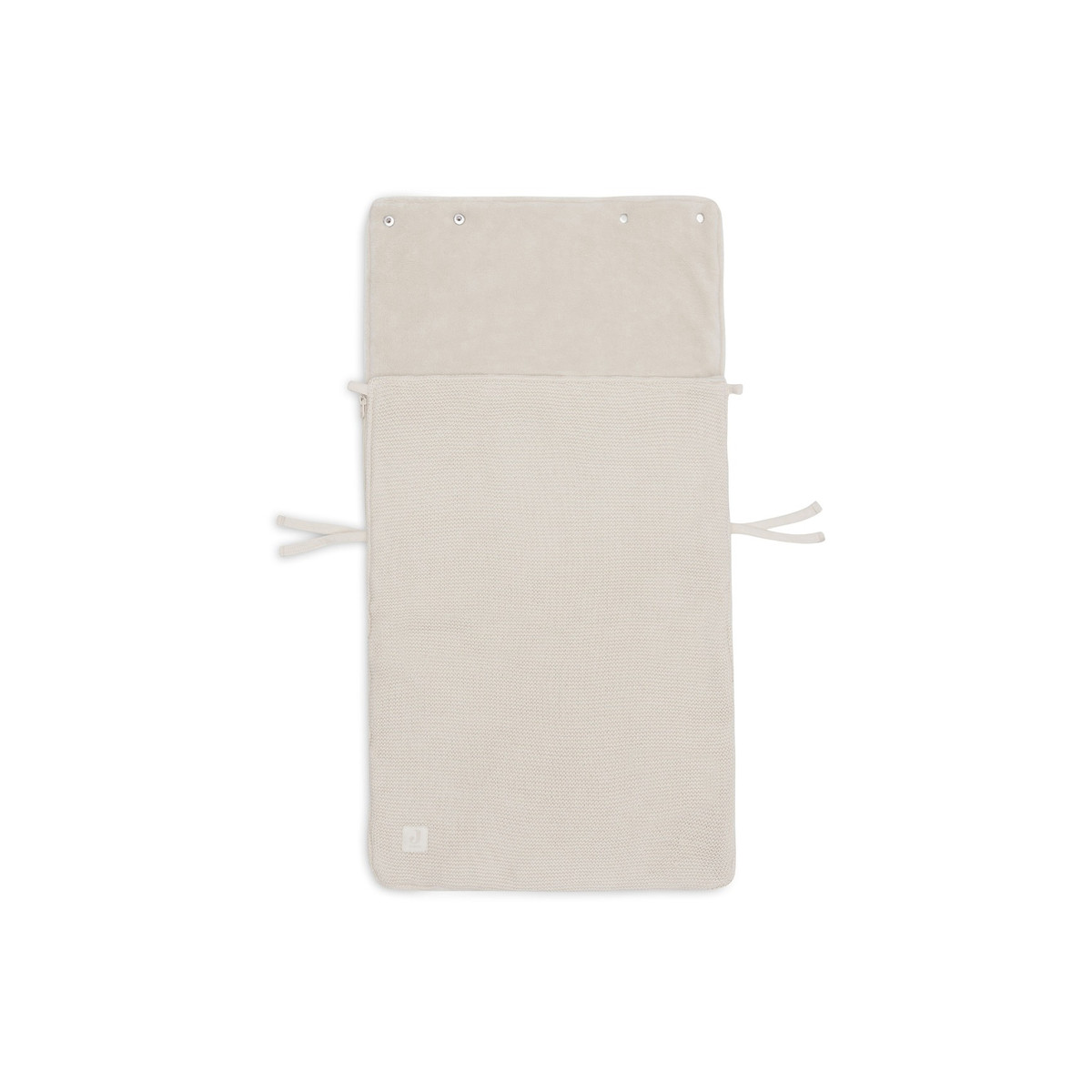 Jollein Basic Knit Oatmeal 3/5 punts 0-9 Maanden Autostoel Voetenzak
