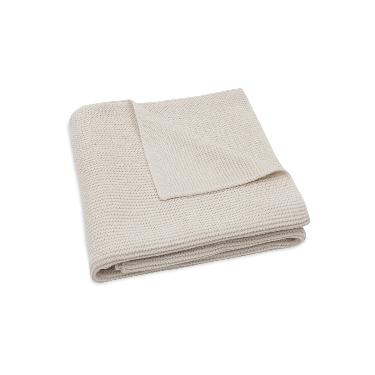 Jollein Basic Knit Oatmeal 75 x 100 cm Wiegdeken