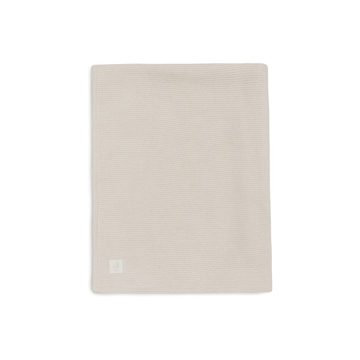 Jollein Basic Knit Oatmeal / Velvet 75 x 100 cm Wiegdeken