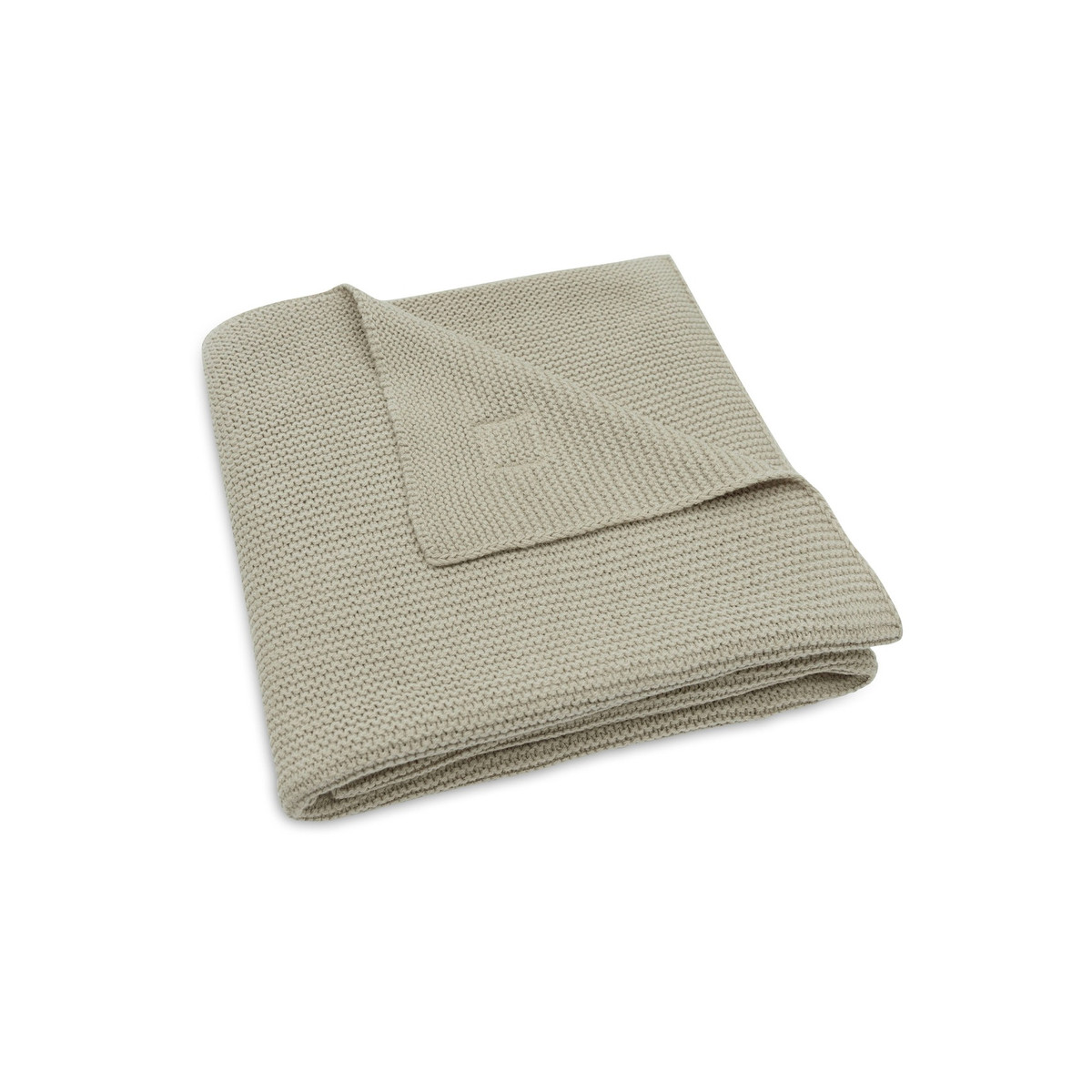 Jollein Basic Knit Olive Green 75 x 100 cm Wiegdeken