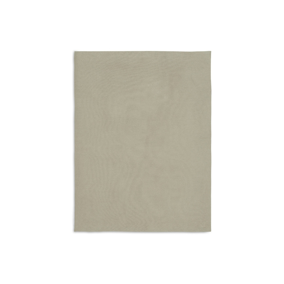 Jollein Basic Knit Olive Green 75 x 100 cm Wiegdeken