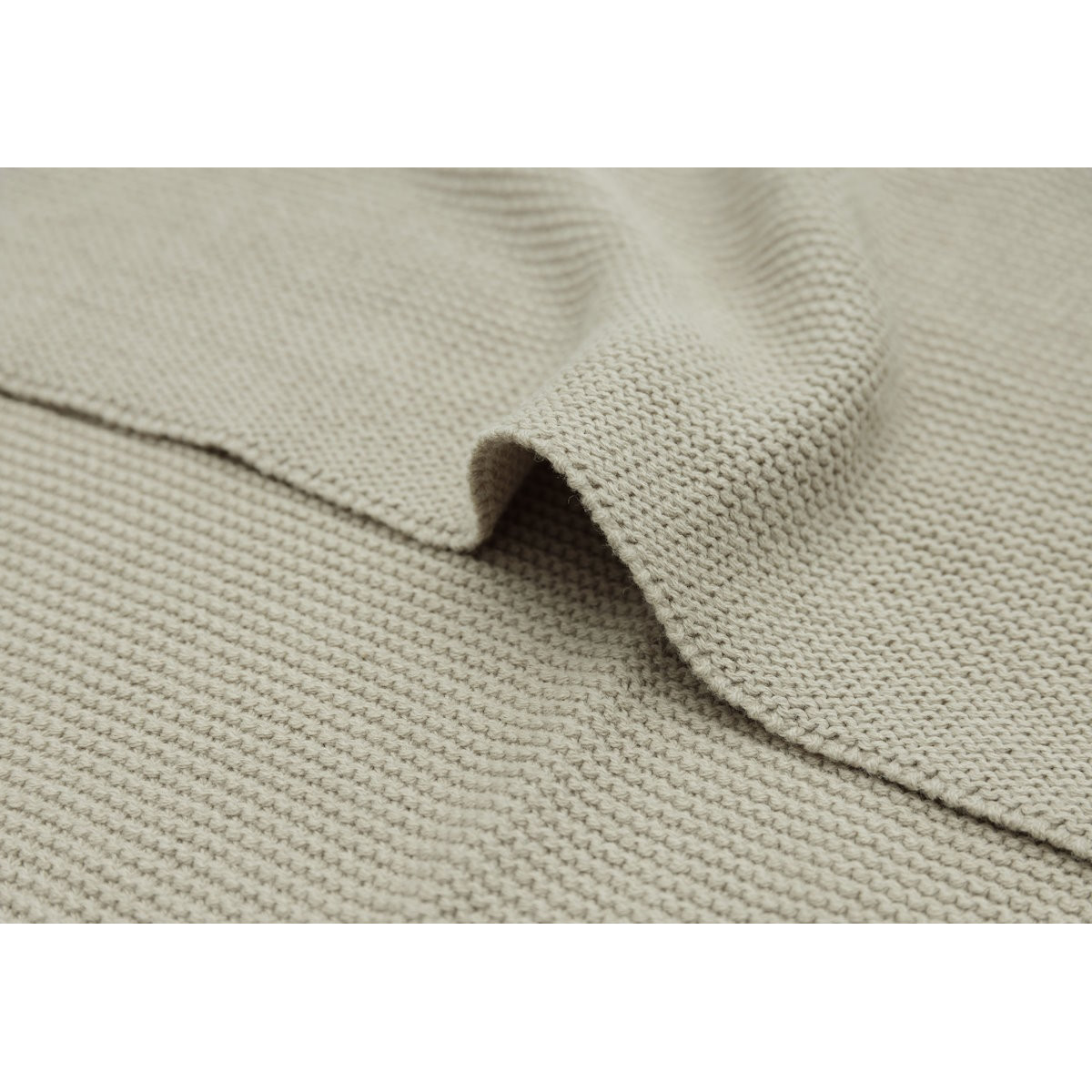 Jollein Basic Knit Olive Green 75 x 100 cm Wiegdeken
