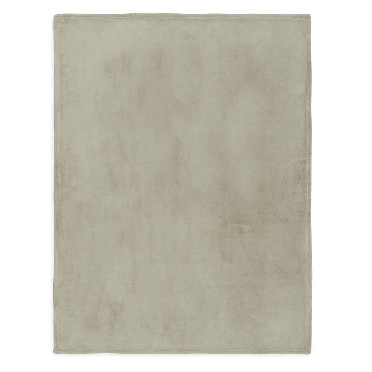 Jollein Basic Knit Olive Green / Fleece 75 x 100 cm Wiegdeken