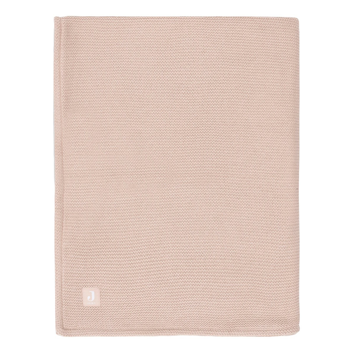 Jollein Basic Knit Wild Rose / Fleece 100x150 cm Ledikantdeken