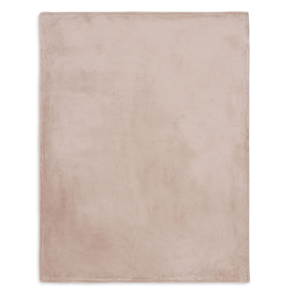 Jollein Basic Knit Wild Rose / Fleece 75 x 100 cm Wiegdeken