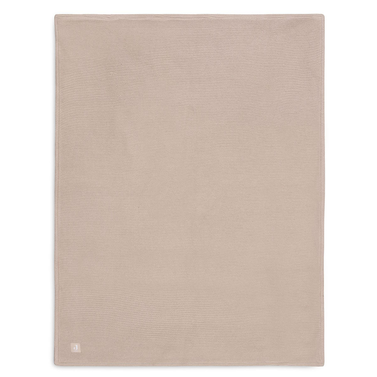 Jollein Basic Knit Wild Rose / Fleece 75 x 100 cm Wiegdeken
