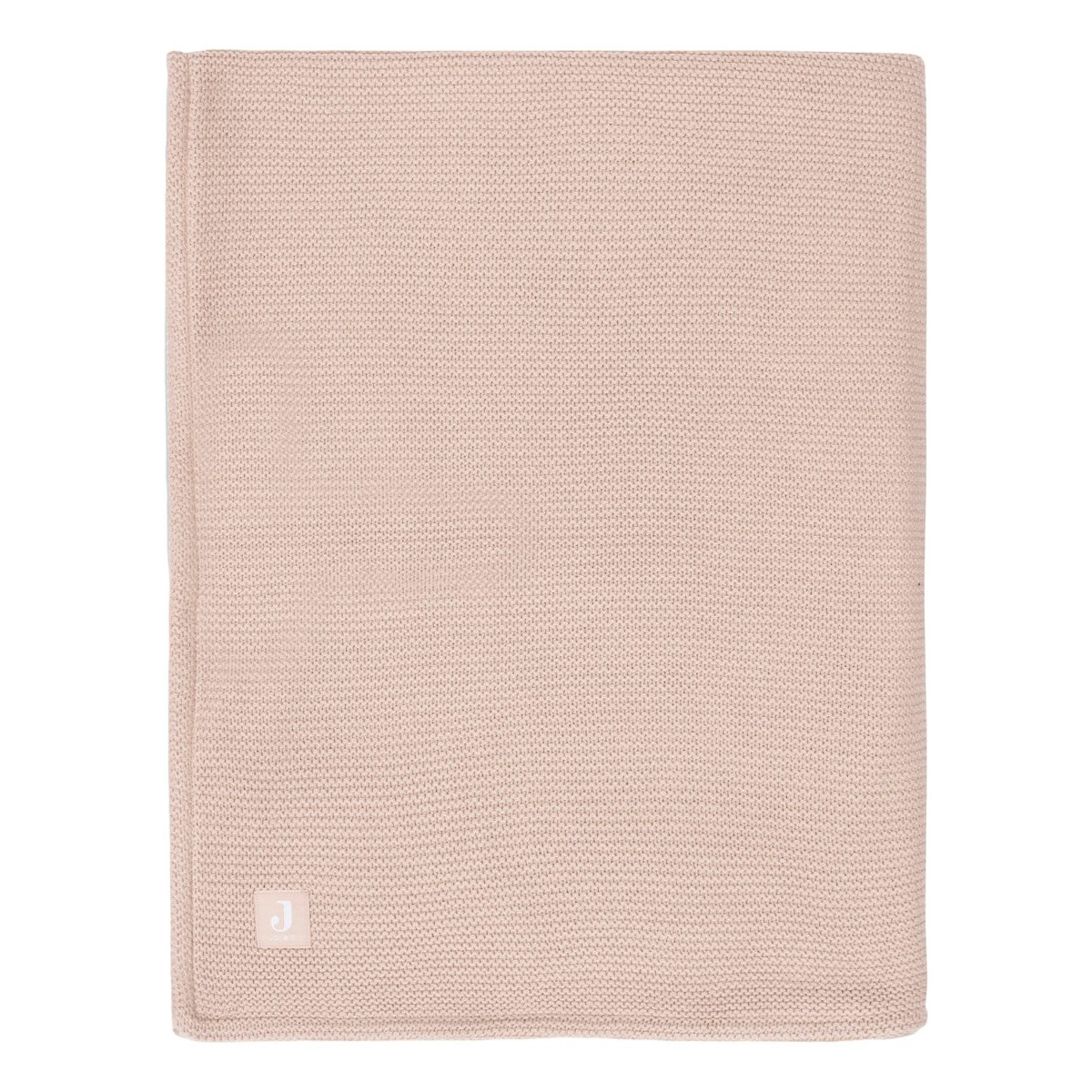 Jollein Basic Knit Wild Rose / Fleece 75 x 100 cm Wiegdeken