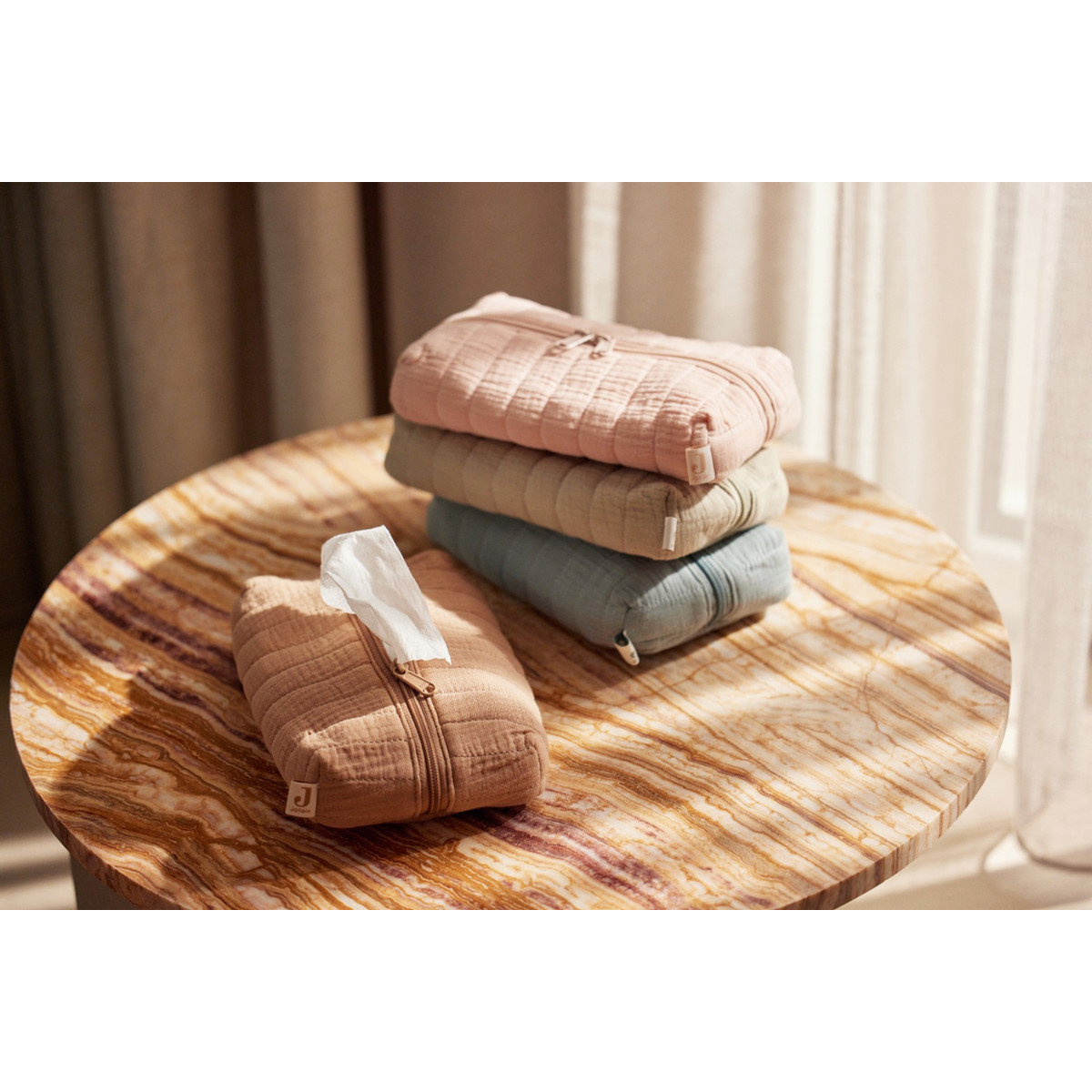 Jollein Wild Rose Billendoekjes Etui