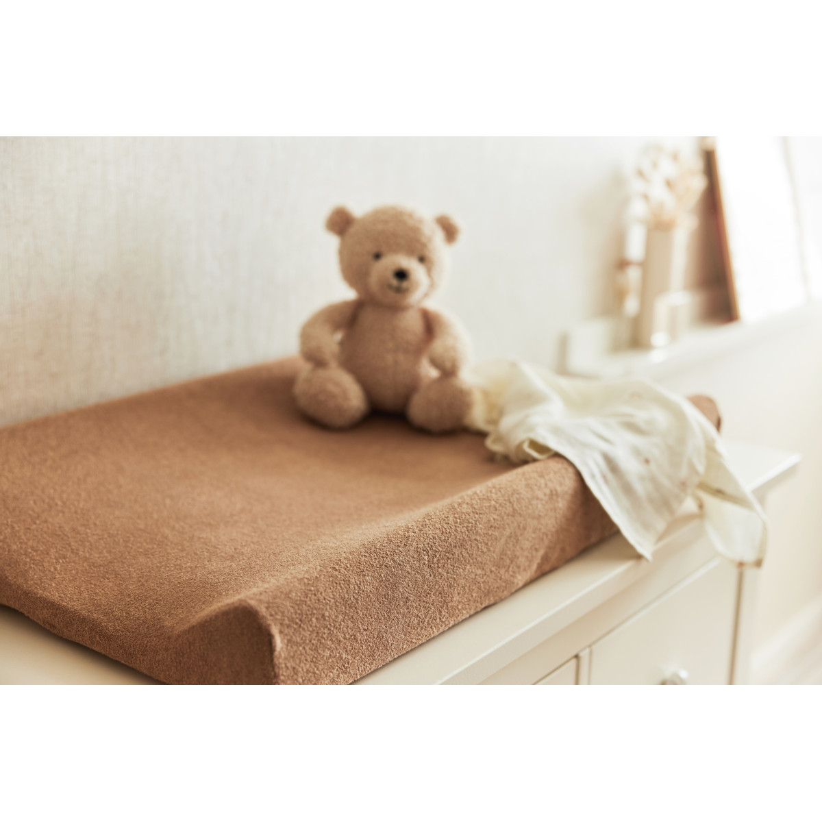 Jollein Biscuit 50 x 70 cm Badstof Aankleedkussenhoes 2 Stuks