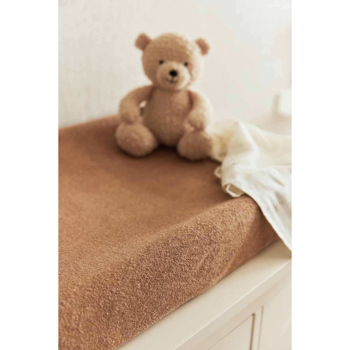 Jollein Biscuit 50 x 70 cm Badstof Aankleedkussenhoes 2 Stuks