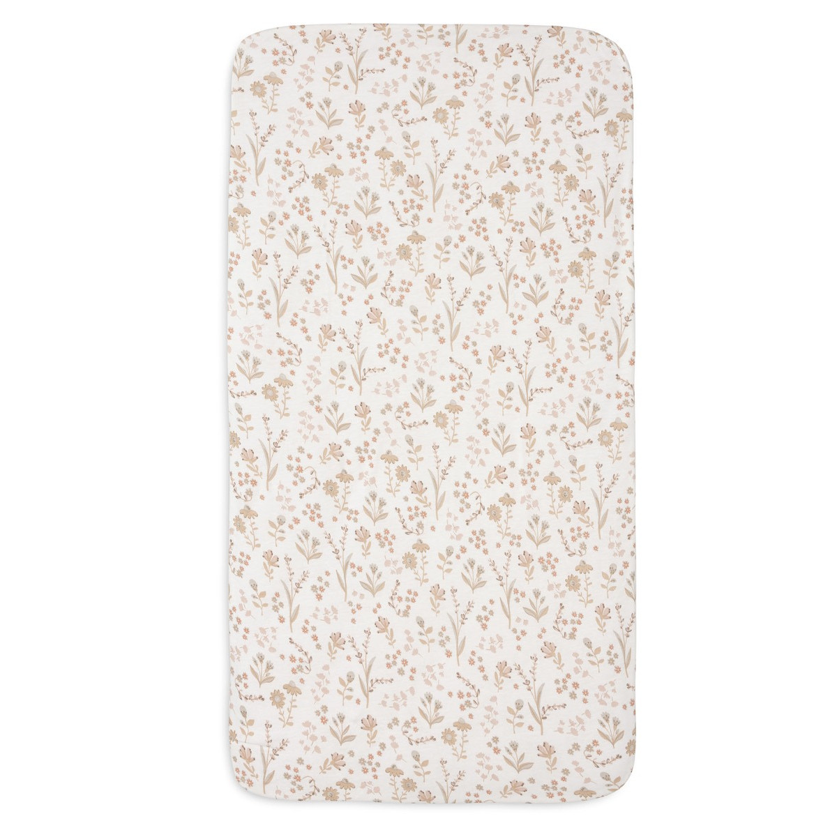 Jollein Bloomy Jersey 60 x 120 cm Ledikant Hoeslaken