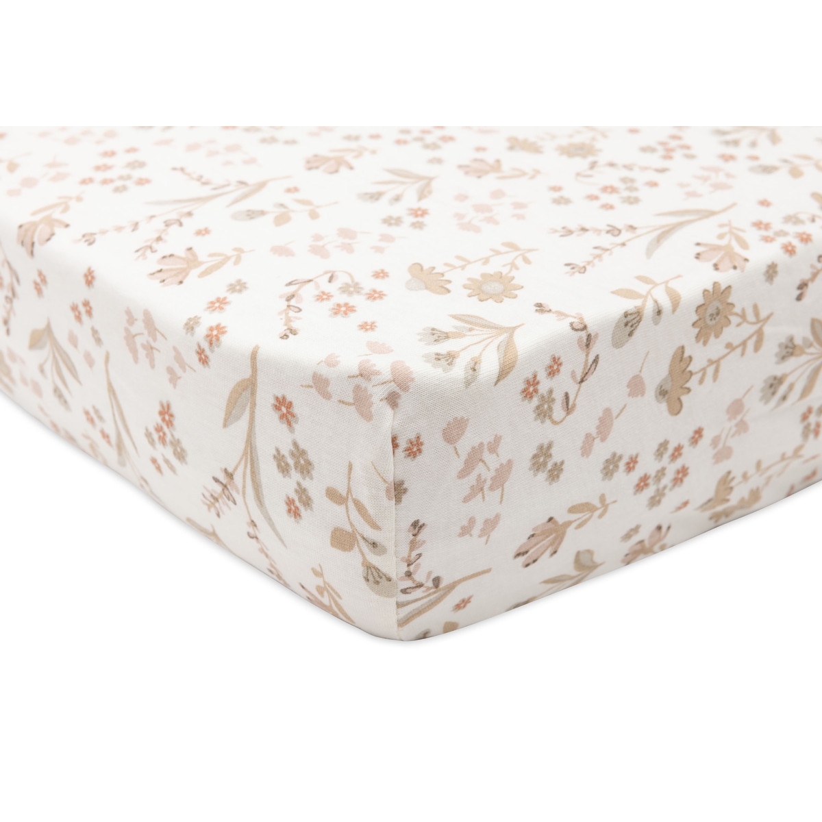 Jollein Bloomy Jersey 60 x 120 cm Ledikant Hoeslaken