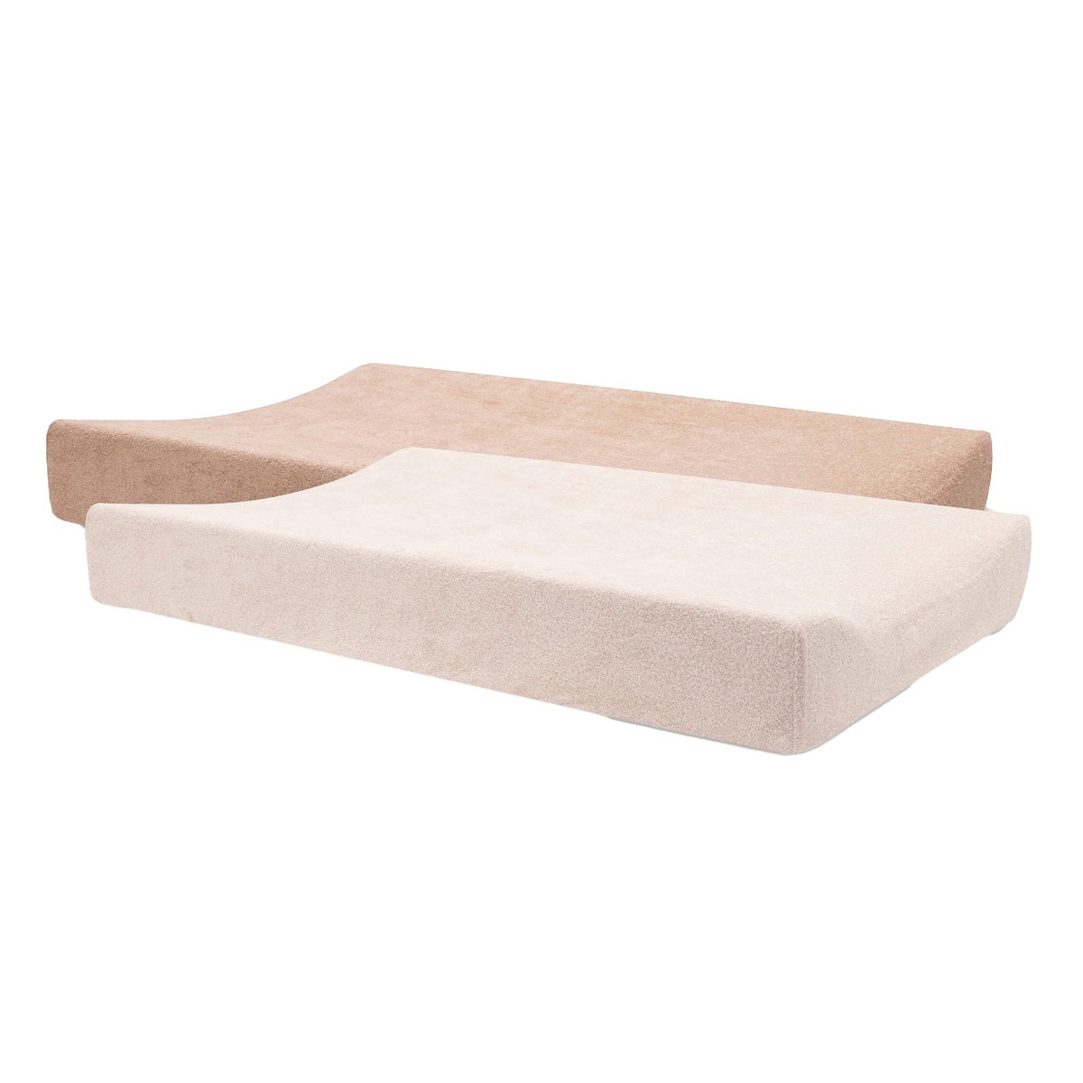 Jollein Blush/Wild Rose 50x70 cm Badstof Aankleedkussenhoes 2 st.