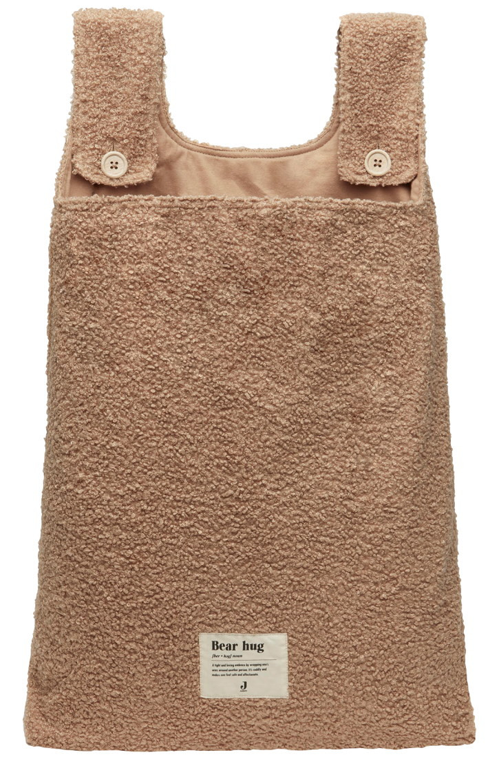 Jollein Boucle Biscuit Boxopbergzak