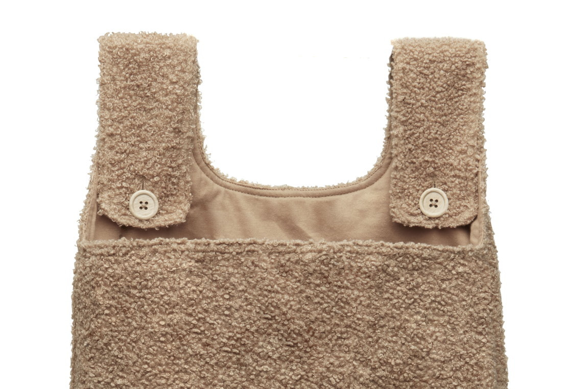 Jollein Boucle Biscuit Boxopbergzak