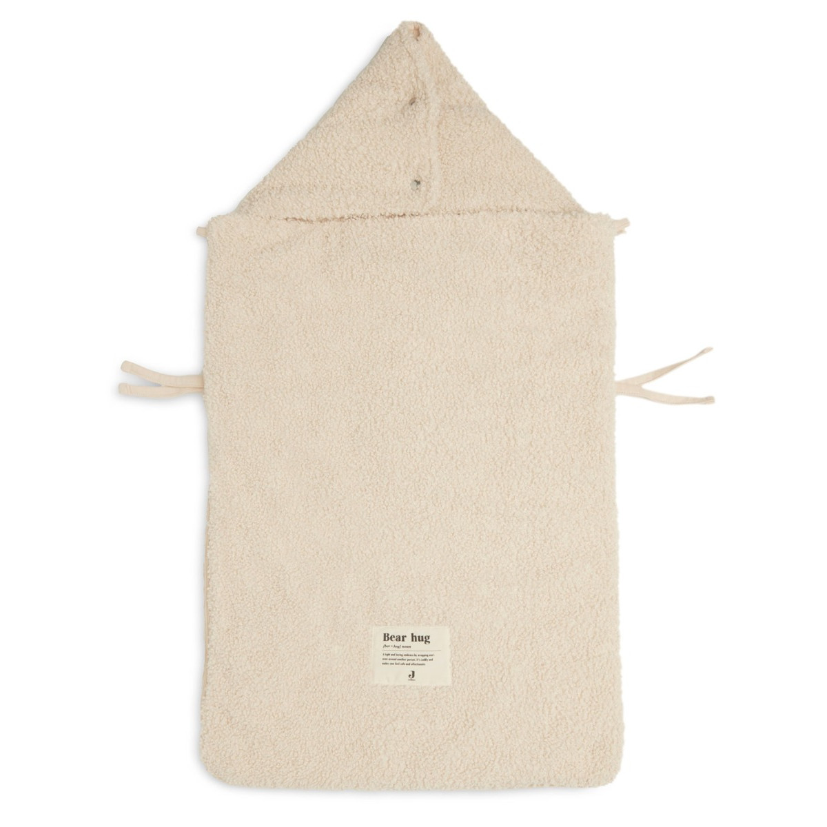 Jollein Boucle Naturel 3/5 punts 0-9 Maanden Autostoel Voetenzak