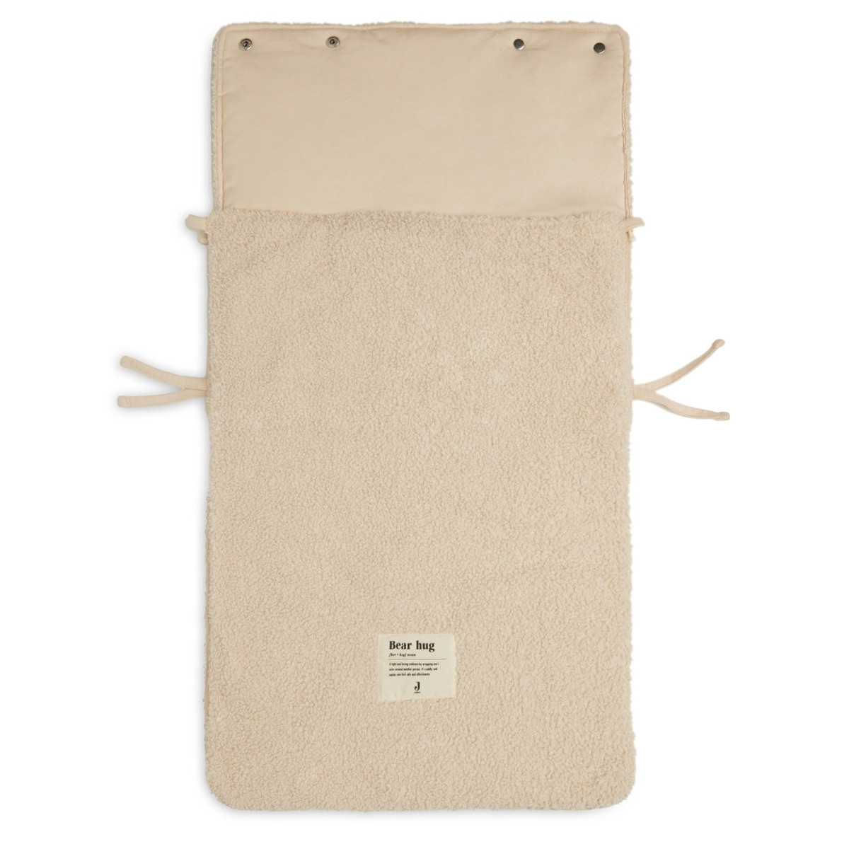 Jollein Boucle Naturel 3/5 punts 0-9 Maanden Autostoel Voetenzak