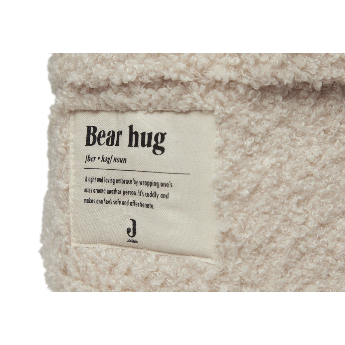 Jollein Boucle Naturel Commodemandje