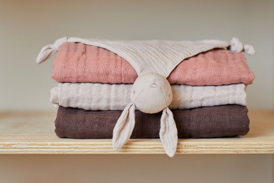 Jollein Bunny Ears Nougat Speendoekje