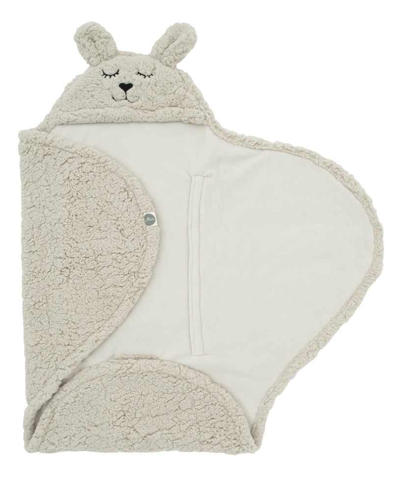 Jollein Bunny Nougat Wikkeldeken