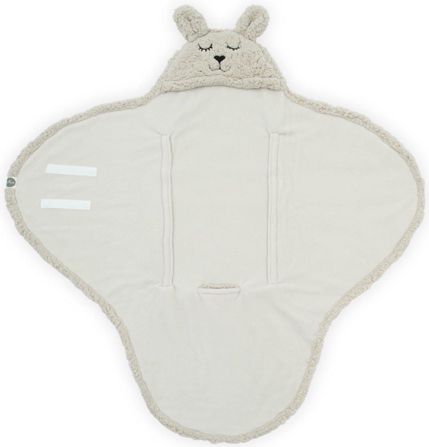 Jollein Bunny Nougat Wikkeldeken