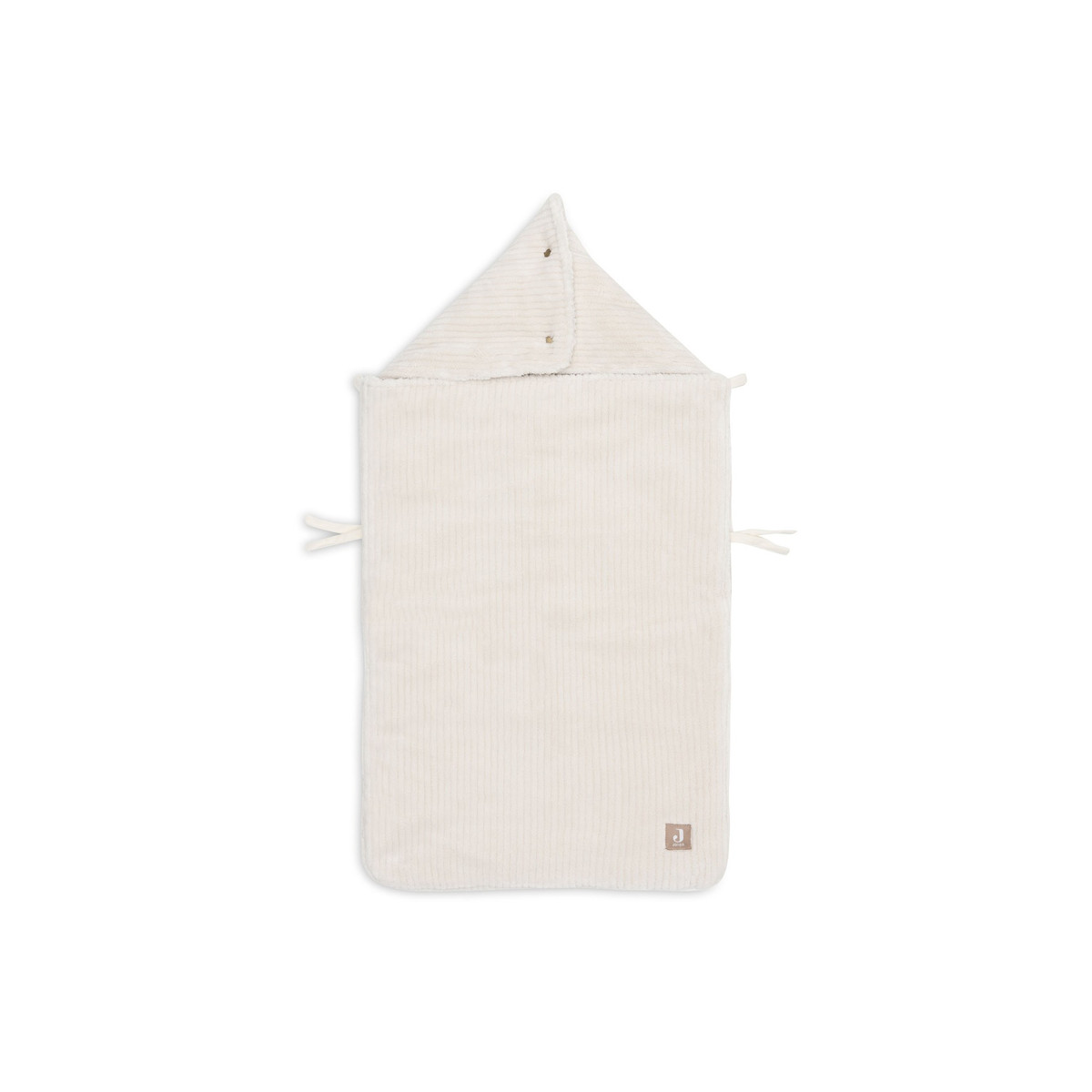 Jollein Cloudy Rib Oatmeal 3/5 punts 0-9 Maanden Autostoel Voetenzak