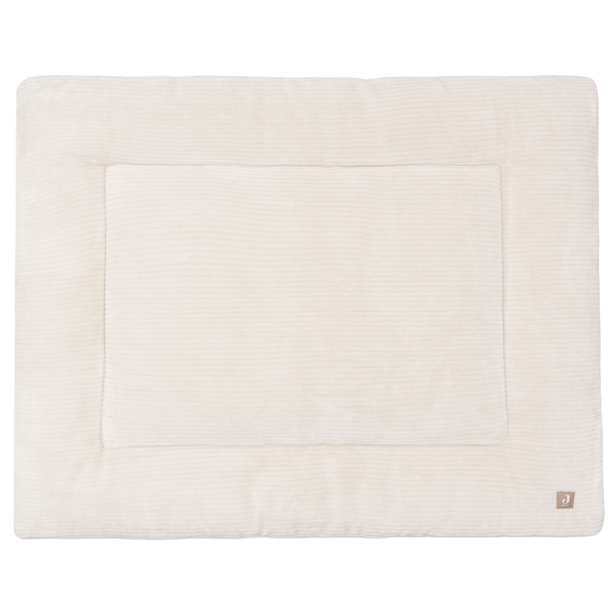 Jollein Cloudy Rib Oatmeal 75 x 95 cm Boxkleed