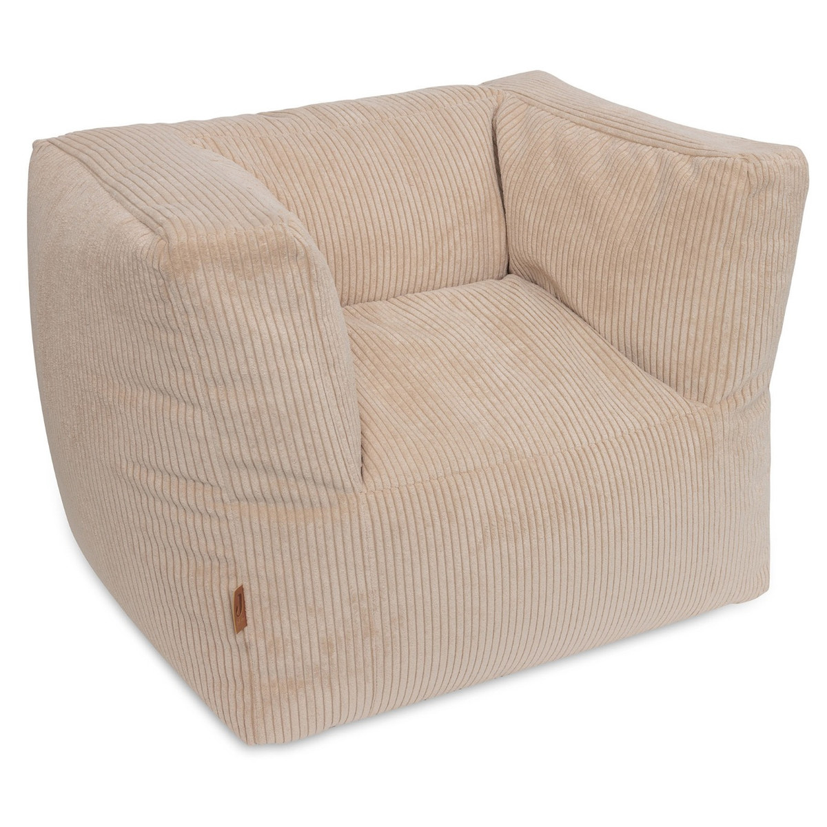 Jollein Corduroy Natural Kinderfauteuil Beanbag