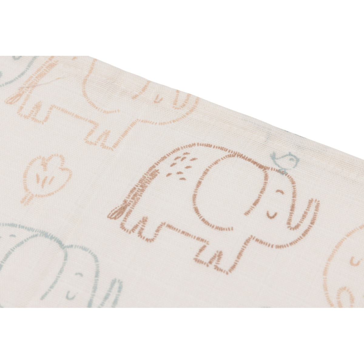 Jollein Elephant Tales 3 Stuks Hydrofiel Monddoekjes