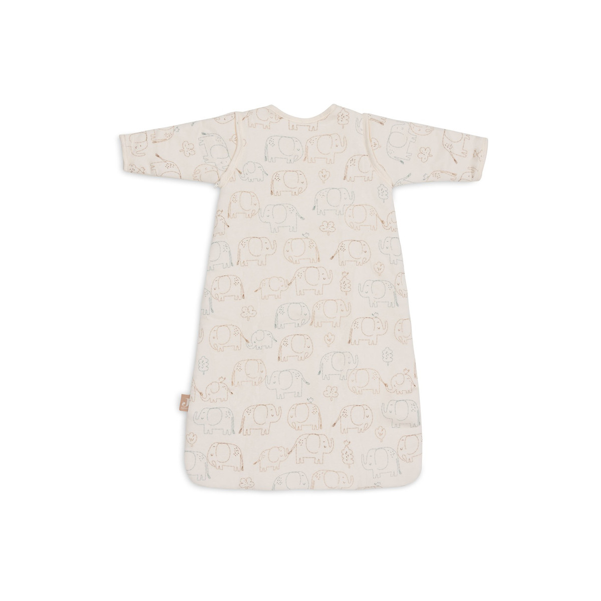 Jollein Elephant Tales 70 cm Slaapzak met Afritsbare Mouwen