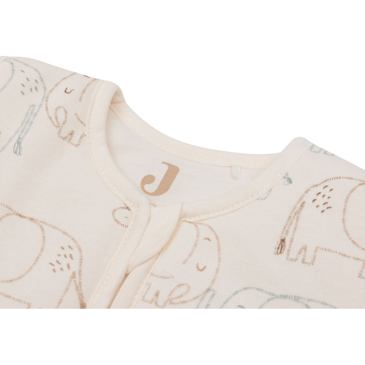 Jollein Elephant Tales 70 cm Slaapzak met Afritsbare Mouwen