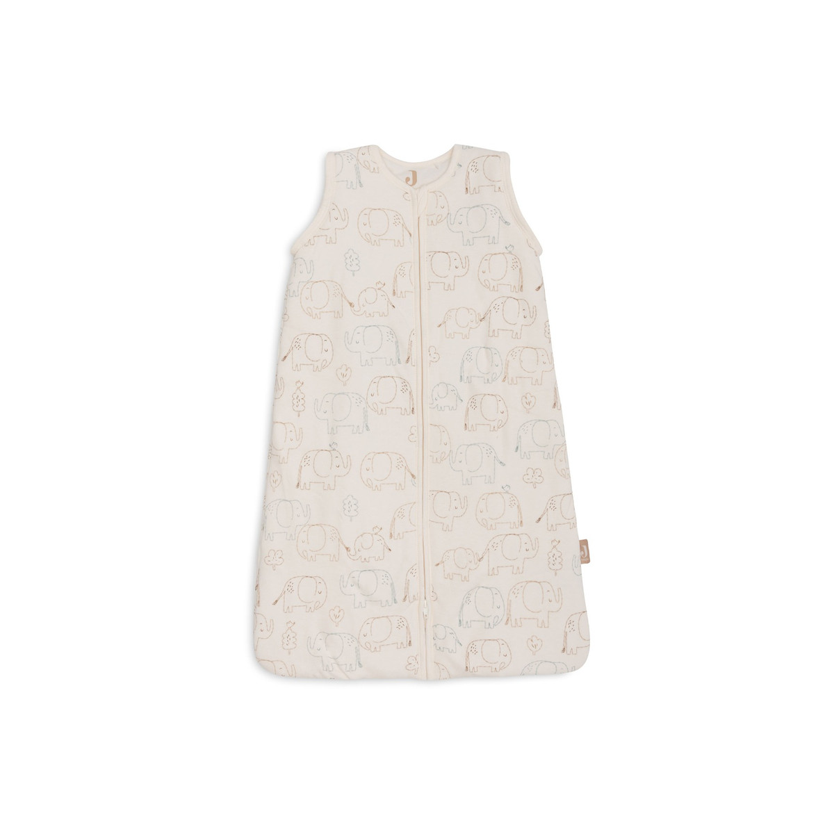 Jollein Elephant Tales 70 cm Slaapzak met Afritsbare Mouwen