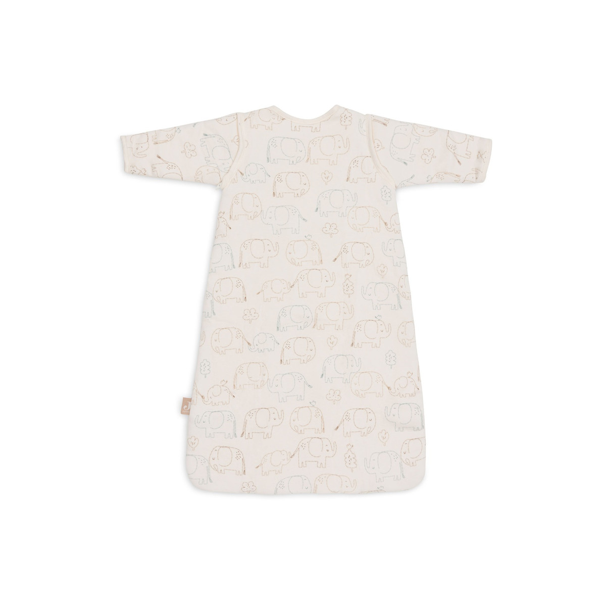 Jollein Elephant Tales 90 cm Slaapzak met Afritsbare Mouwen