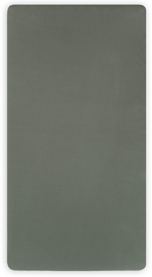 Jollein Jersey Ash Green 60 x 120 cm 2 Stuks Ledikant Hoeslaken