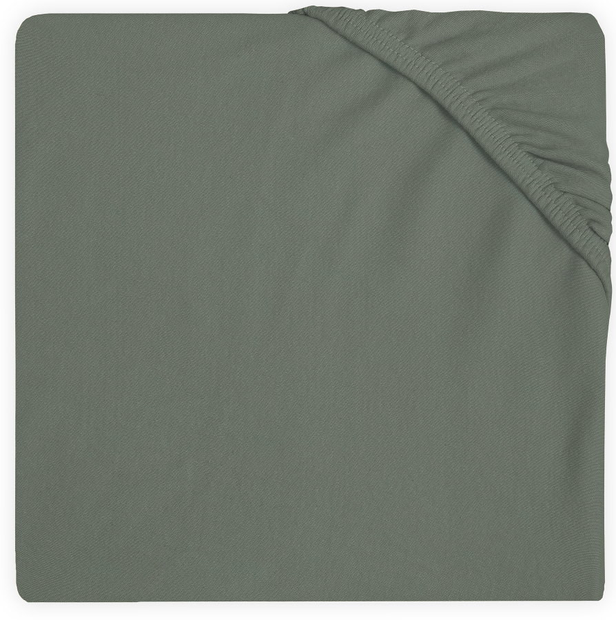 Jollein Jersey Ash Green 60 x 120 cm Ledikant Hoeslaken