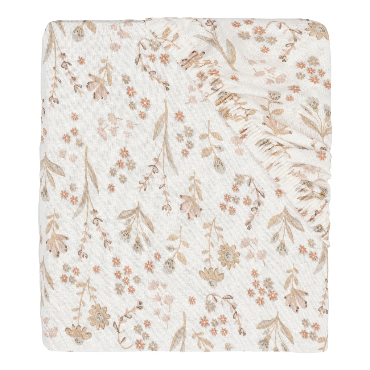 Jollein Jersey Bloomy 40/50 x 80/90 cm Wieg Hoeslaken