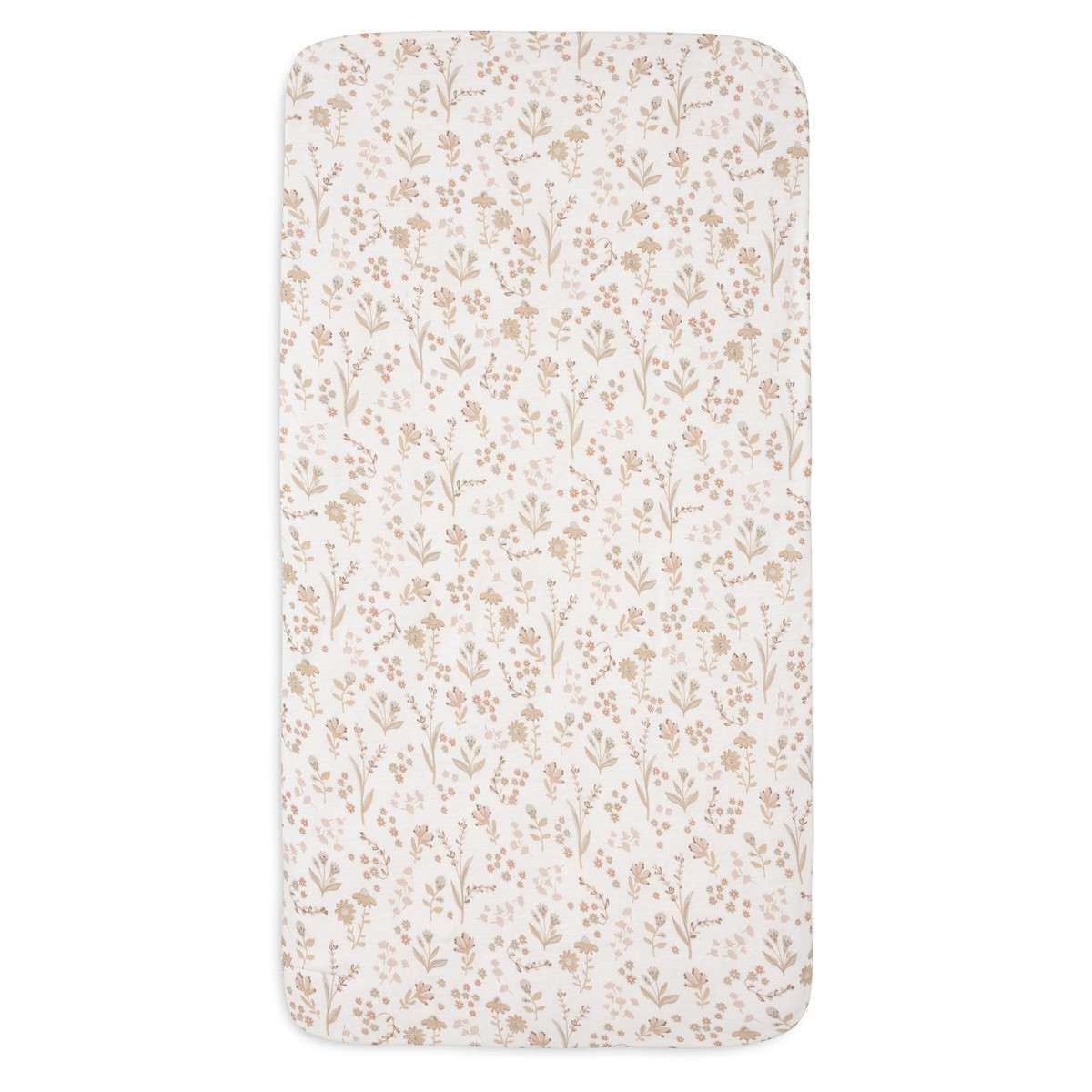 Jollein Jersey Bloomy 40/50 x 80/90 cm Wieg Hoeslaken