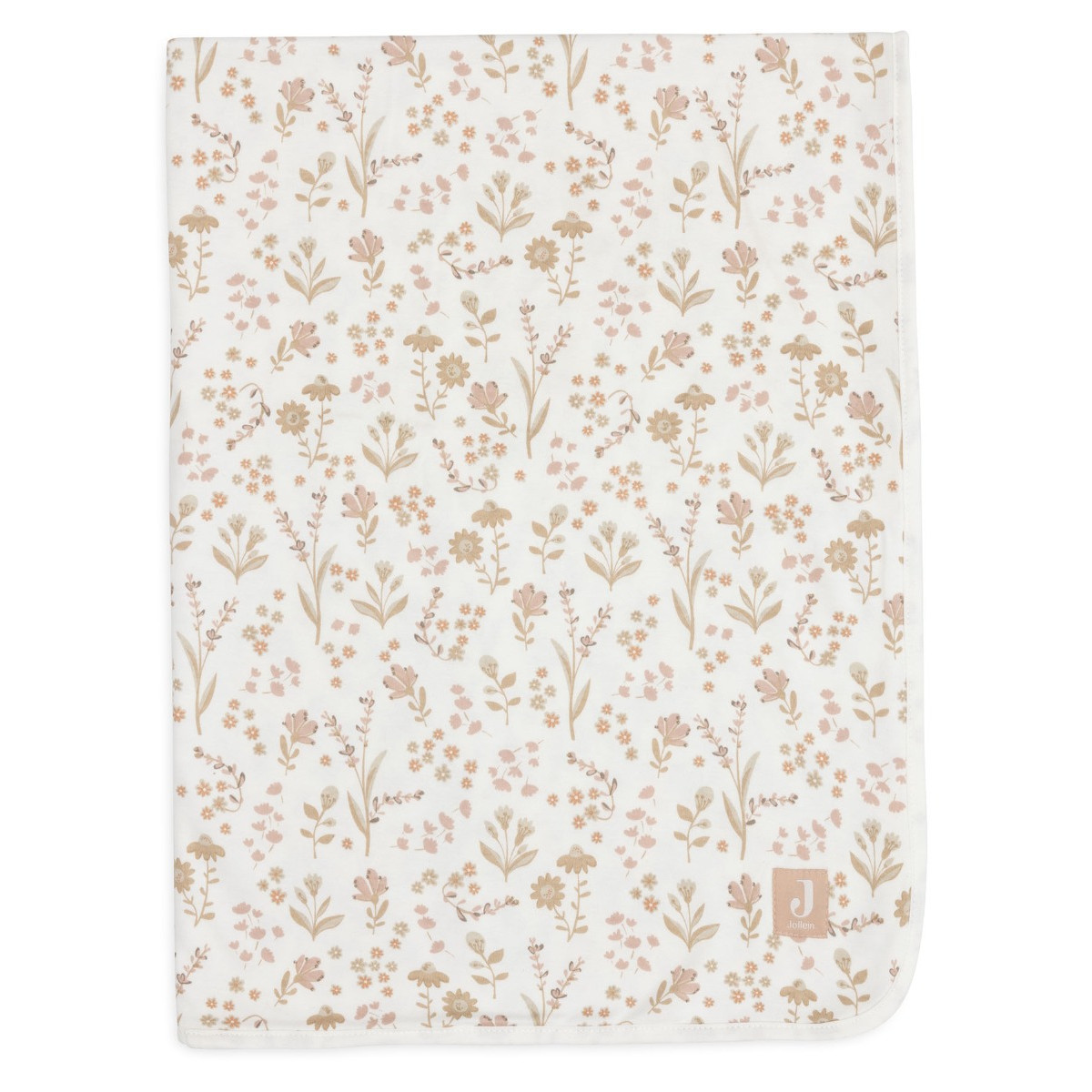 Jollein Jersey Bloomy 75 x 100 cm Wiegdeken