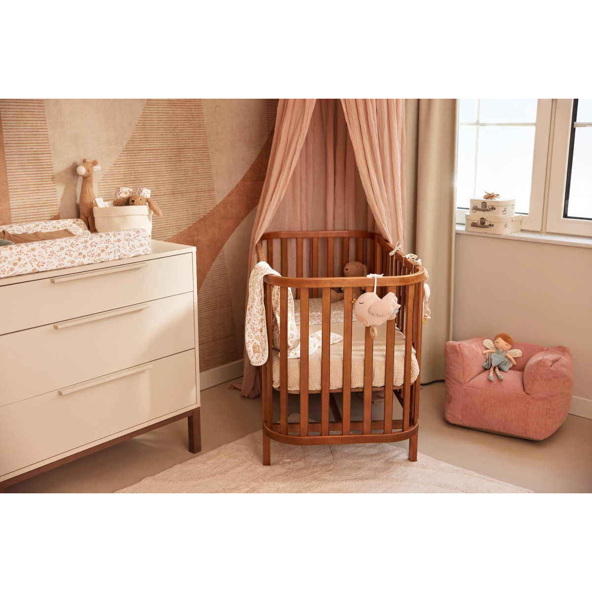 Jollein Jersey Bloomy 75 x 100 cm Wiegdeken