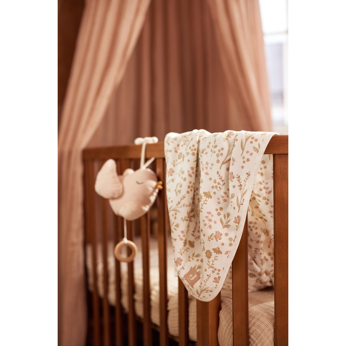 Jollein Jersey Bloomy 75 x 100 cm Wiegdeken