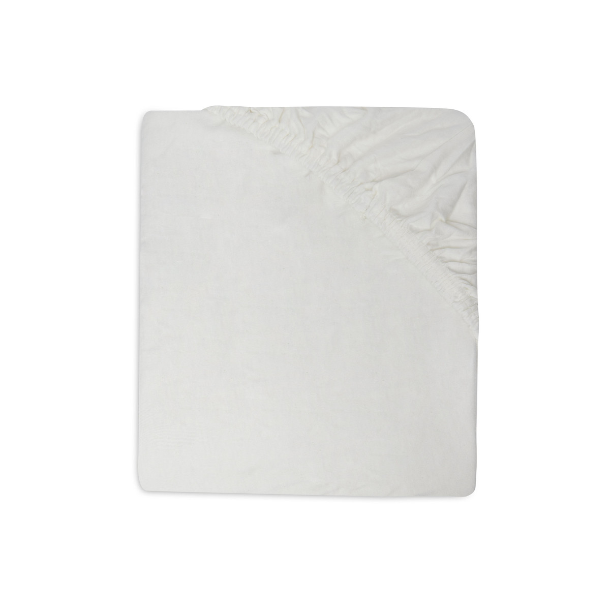 Jollein Jersey Ivory/Nougat 60 x 120 cm 2 Stuks Ledikant Hoeslaken