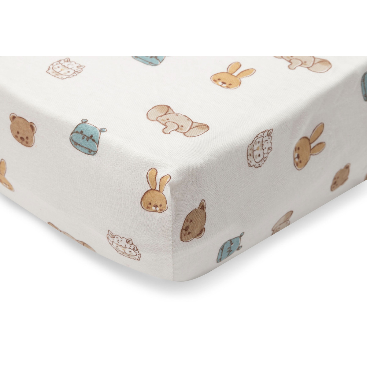 Jollein Jersey Jollies 60 x 120 cm Ledikant Hoeslaken