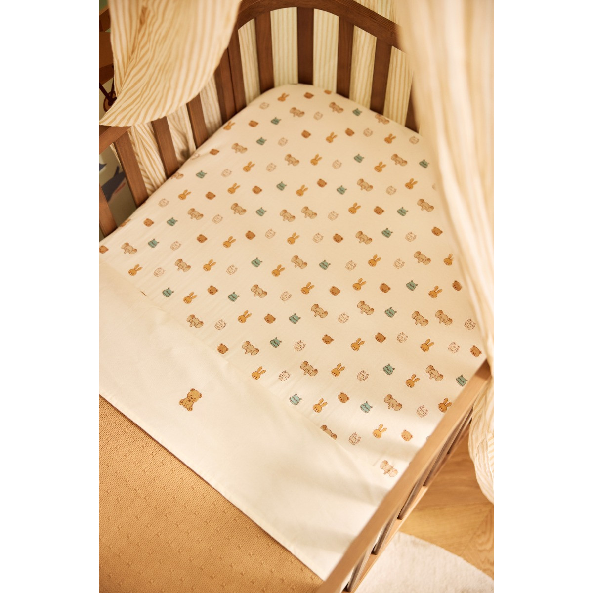 Jollein Jersey Jollies 60 x 120 cm Ledikant Hoeslaken