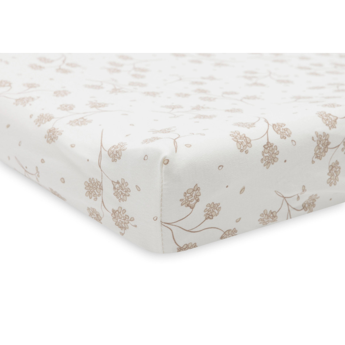 Jollein Jersey Leafy Dreams 50 x 70 cm Aankleedkussenhoes
