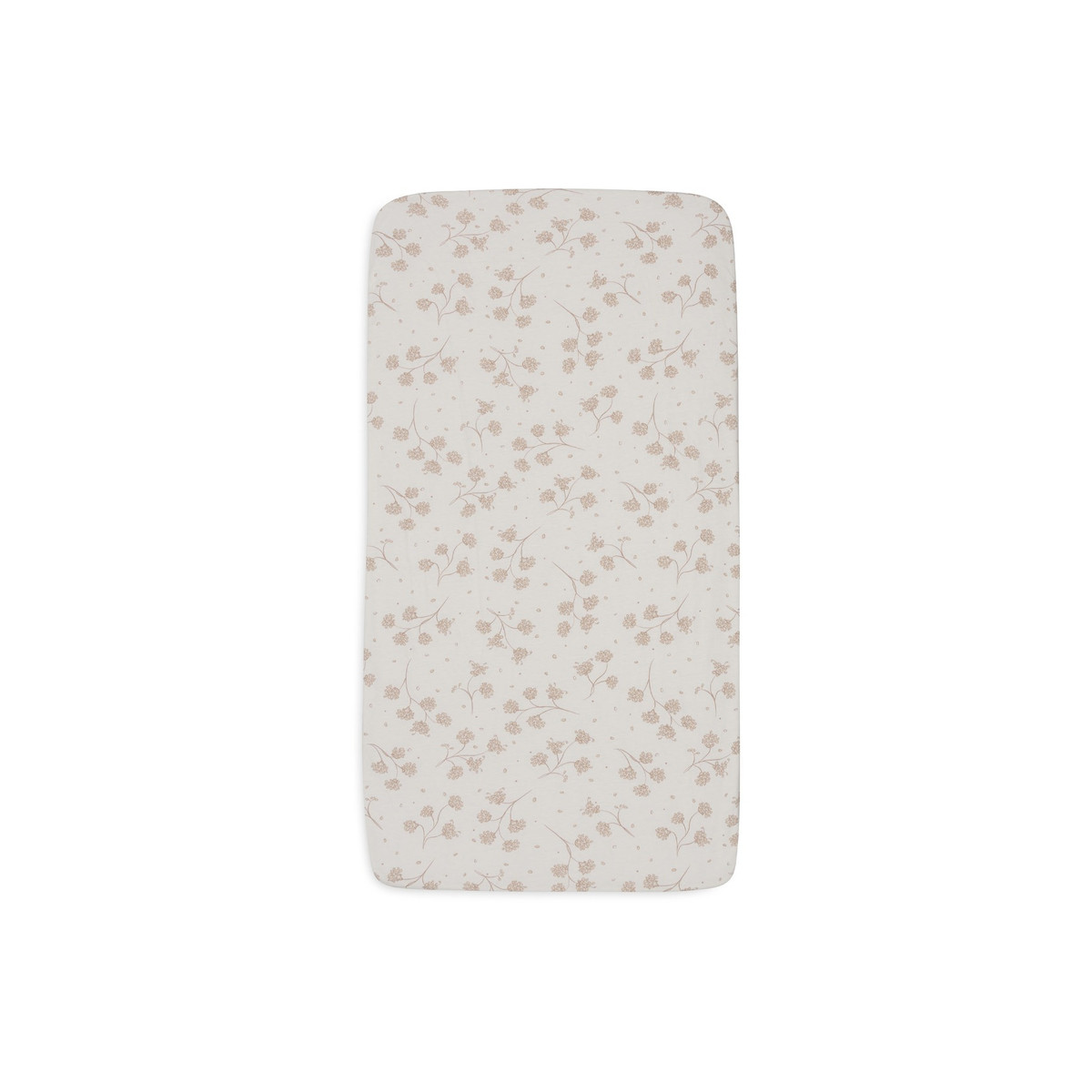 Jollein Jersey Leafy Dreams 70 x 140/150 cm Junior Hoeslaken