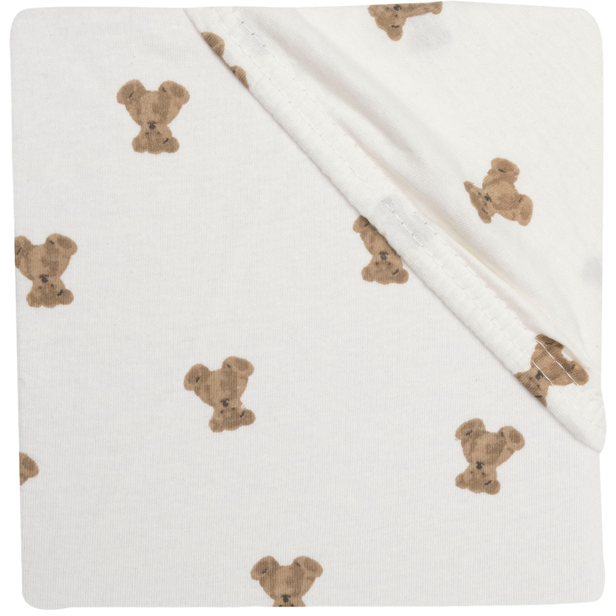 Jollein Jersey Mini Teddy Bear 60 x 120 cm Ledikant Hoeslaken